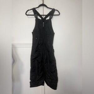 Magellan Outdoors Black Snow Bib Overalls youth small